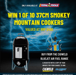 Win 1 of 10 37cm Smokey Mountain Cookers from Cigweld