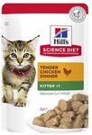 Hill's Science Diet Chicken Kitten Wet Pouch 85g X12 $15.60 (Was $38.99) + Delivery (Online Member Price Only) @ Petbarn