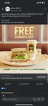 [NSW] Free Heinz Vegan Smokey Mayo Sandwich (500 Slices to Giveaway) @ S’WICH, Bondi Beach