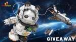 Win 1 of 4 Space Astronaut Panda 70005 or Space Shuttle 70122 Sets from JMBricklayer
