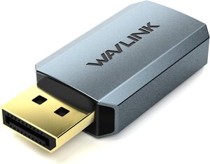 WAVLINK Active DP to HDMI Adapter (4K 60Hz) Mac/Win $10.49 + Delivery ($0 with Prime/ $59 Spend) @ Wavlink Direct via Amazon AU