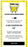 $20 Coupon (No Min Spend) with JB Perks @ JB Hi-Fi