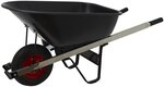 Saxon 100L Poly Tray Wheelbarrow $58.99 + Delivery ($0 C&C/ In-Store) @ Bunnings