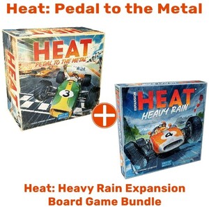 Heat: Pedal to The Metal + Heat: Heavy Rain Expansion Board Game Bundle $98 (C&C & In-Store Only) @ EB Games