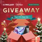 Win a T65 Max Android Tablet from Teclast