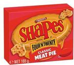 Arnott’s Shapes Meat Pie 165g 2 for $2 @ Coles