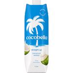 Cocobella Coconut Water Straight Up 1L $2.75 @ Woolworths