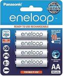 Panasonic Eneloop AA Pre-Charged Rechargeable Batteries 4-Pack $16 ($14.40 S&S) + Delivery ($0 w/Prime/ $59 Spend) @ Amazon AU