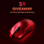 Win an EWEADN S9 Flame Red Mouse from EWEADN