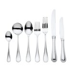 Vera Wang Wedgwood Cutlery Grosgrain 56-Piece Cutlery Set $263.80 (RRP $999) + $9.95 Delivery @ Royal Doulton Outlet