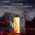Win 1 of 3 KingKong ES 3 or 1 of 3 KingKong 11 Rugged Smart Phones from Cubot