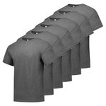 Hanes Men's Essentials T-Shirt 6-Pack (Large & Charcoal Heather Colour) for $16.01 + Del ($0 with Prime/ $59 Spend) @ Amazon AU