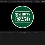 Rhodes & Beckett - 2 Shirts for $250