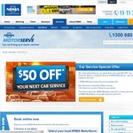 12 Months NRMA Roadside Assist for $51 When You Get Car Serviced at NRMA Motorserve