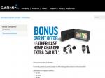 Free Garmin Nuvi Leather Case, Charger and Car Kit - Via Redemption (Selected Models)