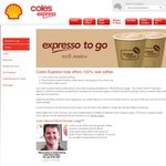 80c Arabica Coffee at Coles Express