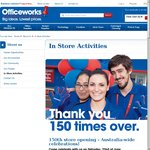 Free Coffee at Officeworks CBD Stores on Monday, 24th June from 7am-11am Nationwide