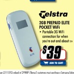 Telstra Elite WiFi - 2GB Prepaid $39.00 @ The Good Guys