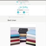 Decent Single 250 Thread Fitted Sheets (Logan & Mason) $10 Shipping. $19.77 for Single - 40% off