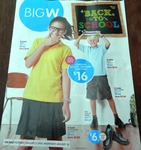 BIG W School Catalogue | Polo Tops $2.00 | School Shoes $6.00 | 5x Pencils $1.00