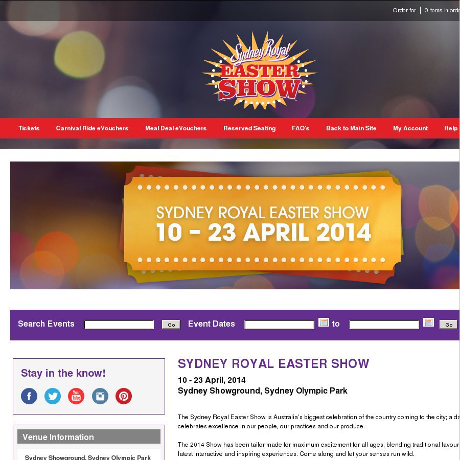 25 off Sydney Royal Easter Show Tickets OzBargain