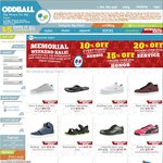 Oddball Shoes: Memorial Day Sale 10% - 20% off + Delivery