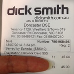 $50 PSN Card $45 at Dick Smith - Doncaster Shopping Centre (VIC)