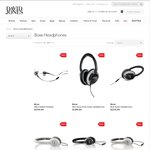 50% off Selected Bose Headphones at David Jones - Online Only Offer