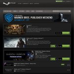 Warner Bros. Publisher Weekend Steam Sale. Injustice $7.49, Mortal Kombat Komplete Edition $5