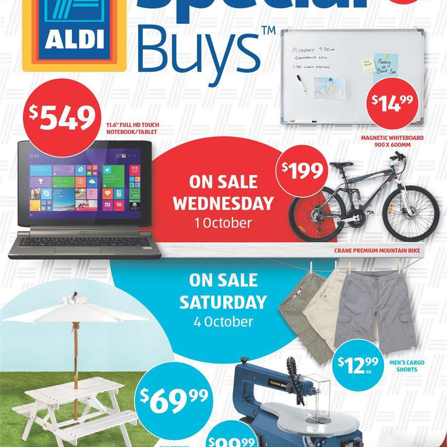 Aldi best sale bike stuff