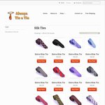 Get 5 Silk Ties for $38 (215+ Designs) + Free Shipping + Free Pair of Metal Cufflinks or Tie Bar