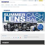 Olympus Lens Cashback up to $100 on Lens Purchases