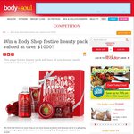 Win a Body Shop Festive Beauty Pack Valued at over $1000 from Body + Soul