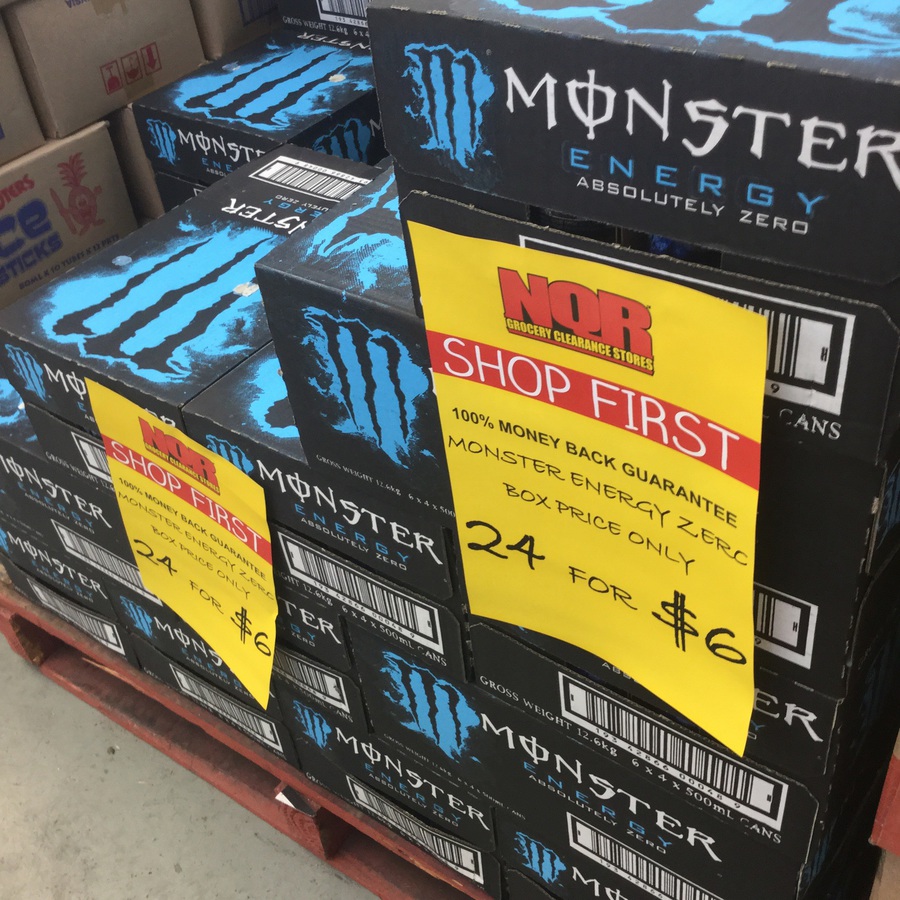 Monster Energy Drink (Sugar Free) 500mlX24 - $6 - NQR ...