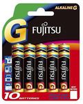 Fujitsu Alkaline Battery AA 10pk $0.80 + $4.95 Postage @ Dick Smith eBay Store