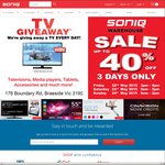 Soniq Electrical Goods up to 40% off 3 Days only Braeside Victoria