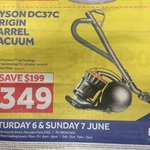 Dyson DC37C $349 Only at Marsden Park NSW Masters Home Improvement