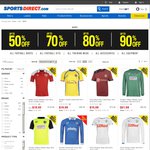 Sale - Soccer Jerseys up to 80% off, Some PL Teams Less than $30 (+ Shipping) @SportsDirect
