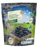 Coles Australian Fresh Frozen Blueberries 300g 3-for-$9.99 ($11.10/kg) - Everyday Price