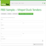 Free Vitapet 15g Dog Treats - Duck Tenders
