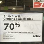 Arctic Star Ski Clothing and Accessories. 70% off. Rebel Outlet Store (Auburn, NSW)