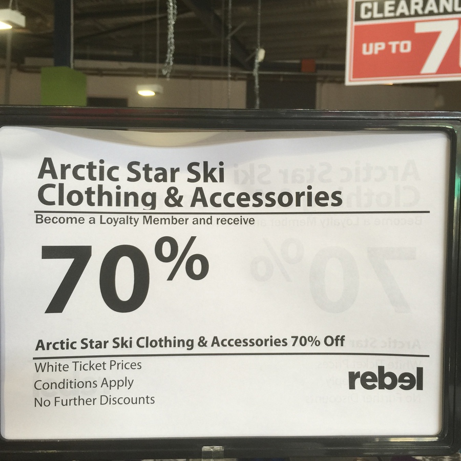 Arctic star hot sale snow jacket