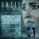 Win 1 of 10 "Until Dawn" Prize Packs from EB Games