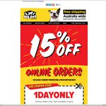 My Pet Warehouse 15% off Online (Excludes Current Promotions and Prescription Diets)