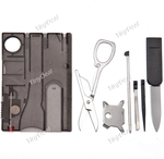 12 in 1 Multifunctional Credit Card Size Tool Kit with LED Light AU$3.50 (US$2.49) FS @TinyDeal