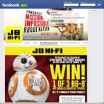 Win 1 of 3 BB-8 Droids or 1 or 4 Runner up Prizes by Sphero (Total Value $1463) from JB Hi-Fi