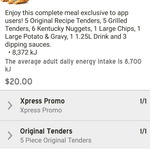 KFC Complete Feast $20 (KFC Xpress App Required)
