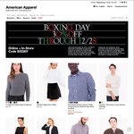 American Apparel 30% off and Free Shipping over $100
