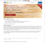 eBay - US$20 off $100