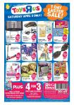 Huggies Jumbo $29.99 Toys R Us When Spend $30 in Store - Sat 3rd April Only